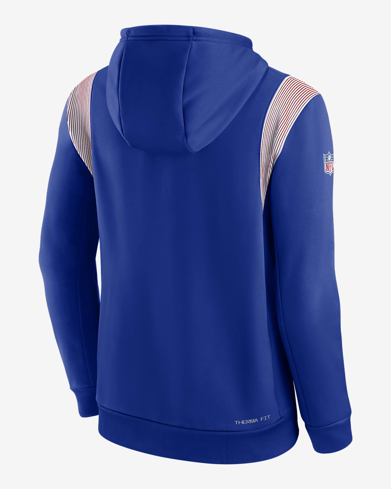 Men's Nike Buffalo Bills Prime Logo Therma Hoodie, Size: Medium, Grey