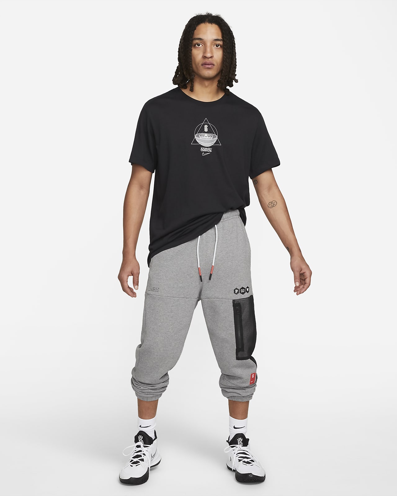Playera de básquetbol para hombre Nike Dri-FIT Kyrie Logo. Nike MX