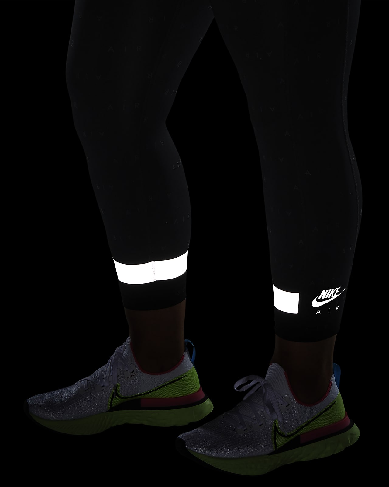 nike black running leggings womens