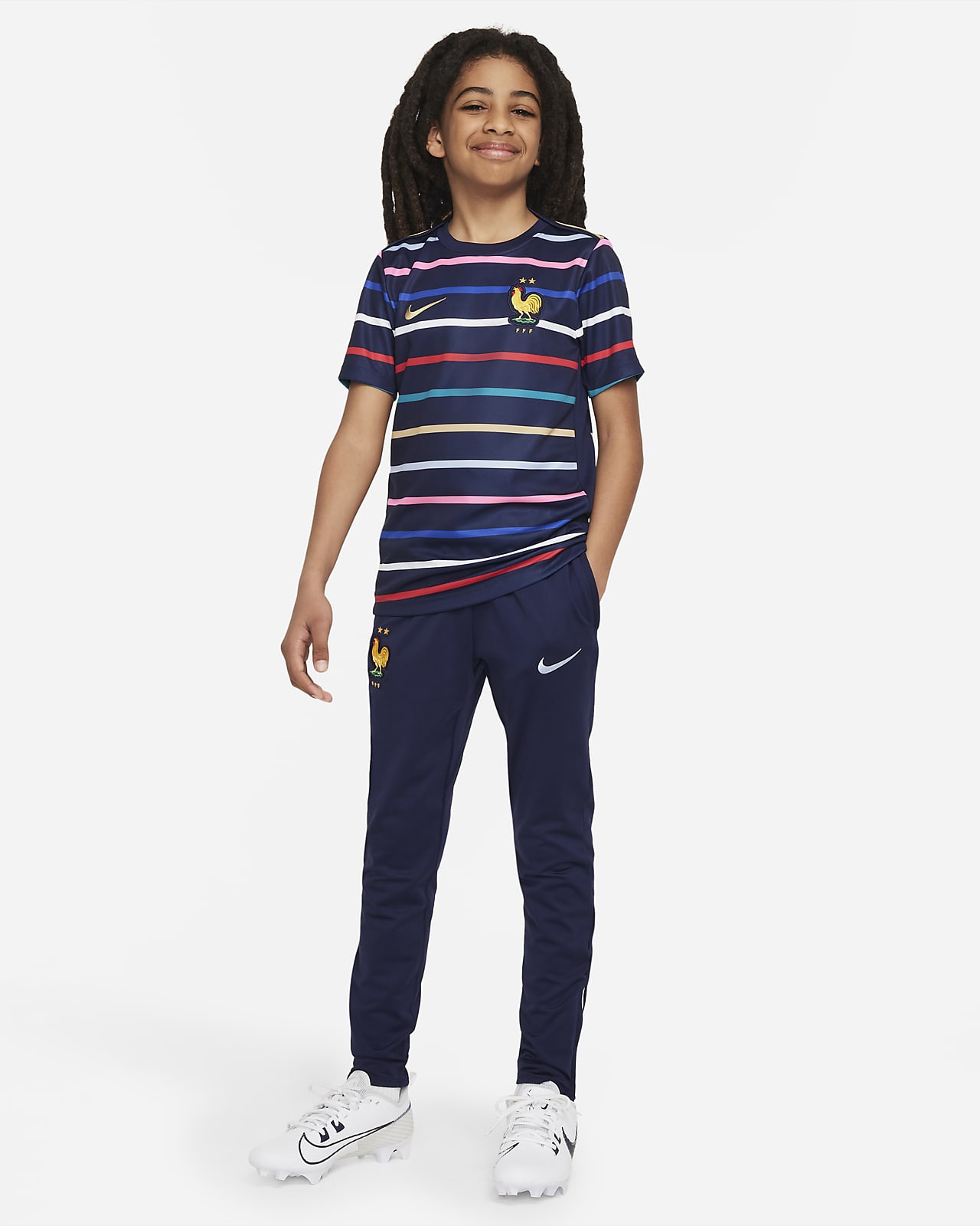 FFF Strike Older Kids' Nike Dri-FIT Football Knit Pants