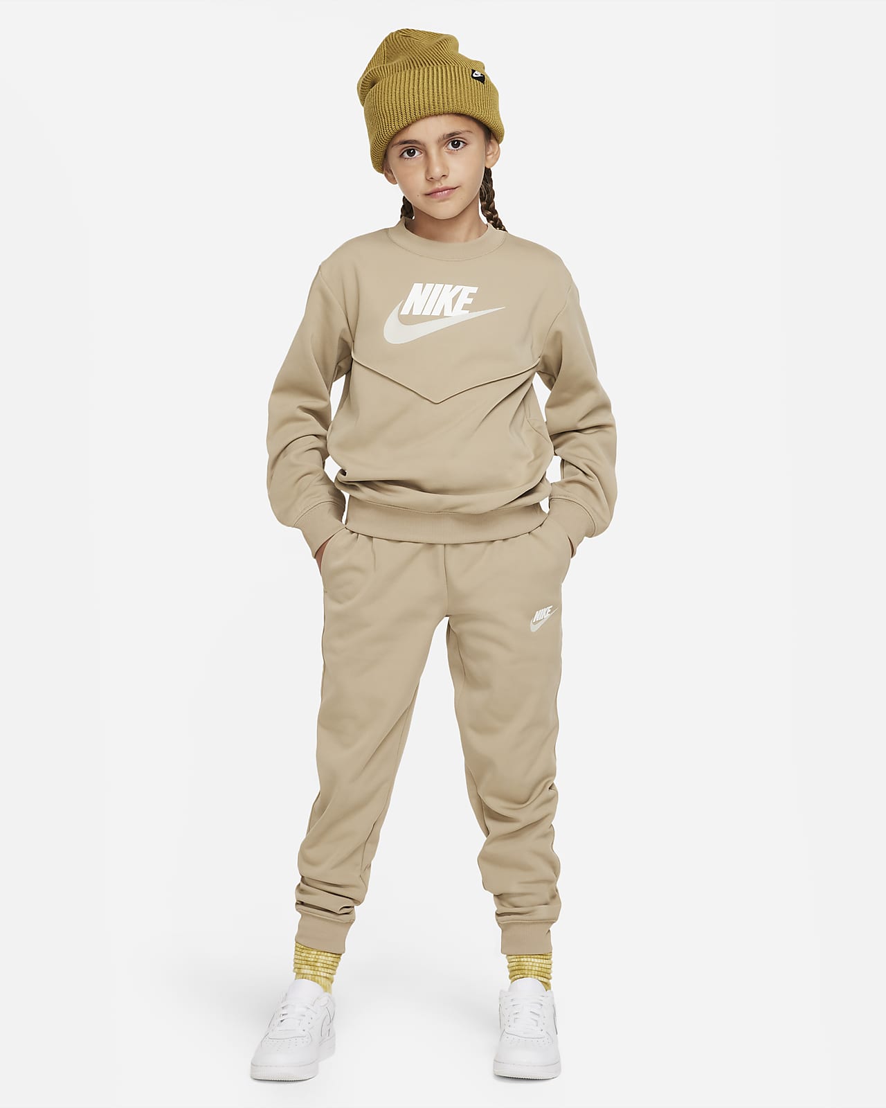 Haz lo mejor que pueda curva abrelatas Conjunto de entrenamiento para niños talla grande Nike Sportswear. Nike.com