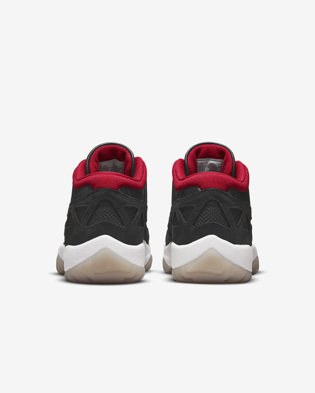 Air Jordan 11 Retro 'Bred' Zwart/Varsity Rood-Wit 378037-010 voor heren en  dames