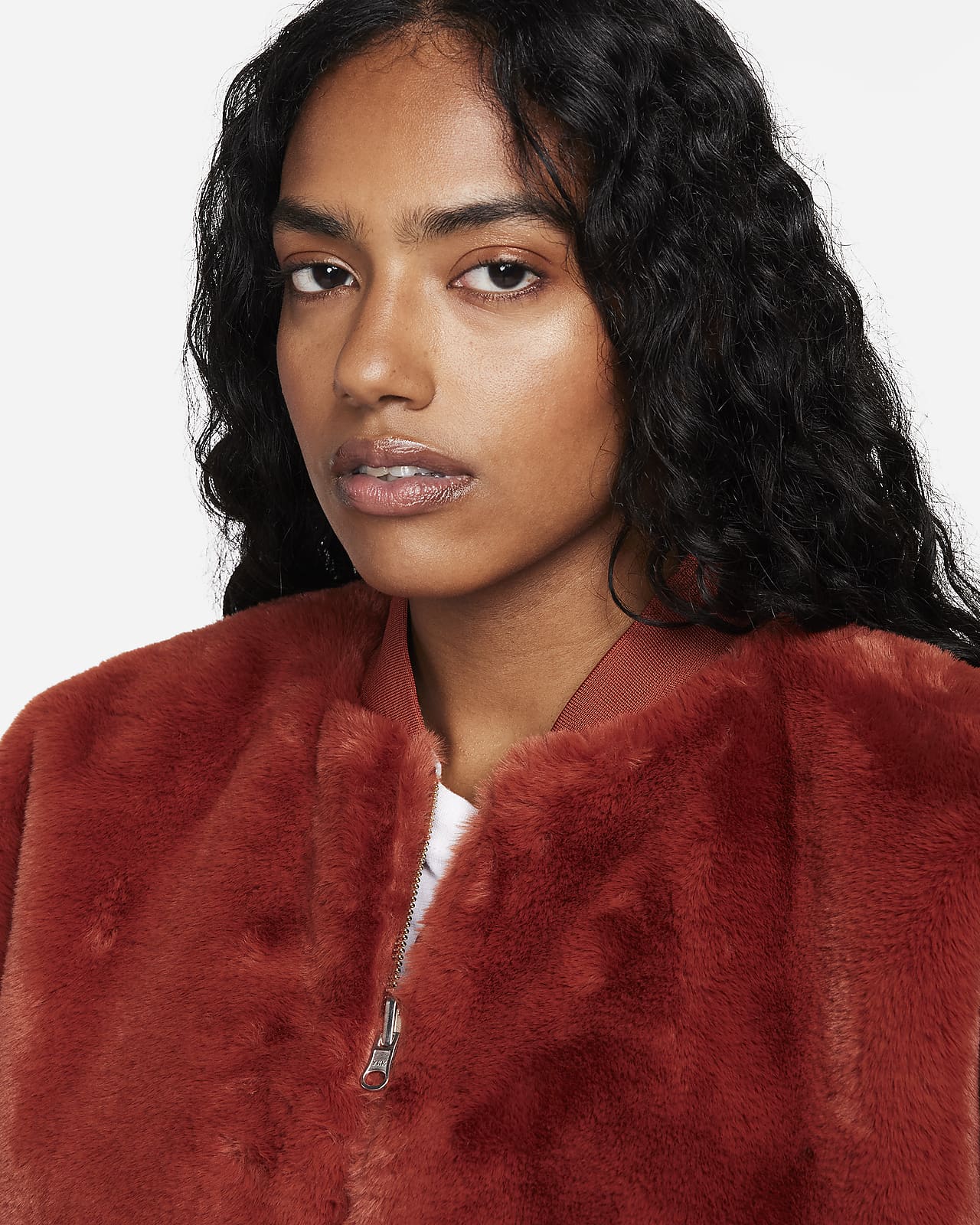 Nike Sportswear Women's Reversible Faux Fur Bomber