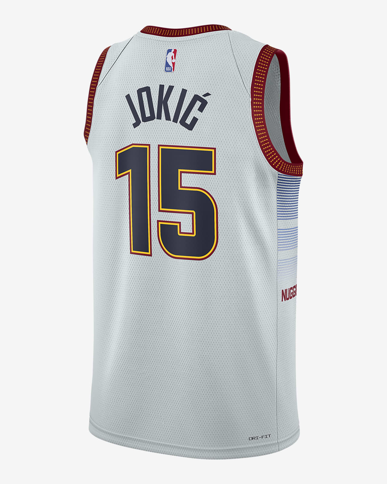 Nikola Jokić Denver Nuggets City Edition Nike Dri-FIT NBA Swingman ...