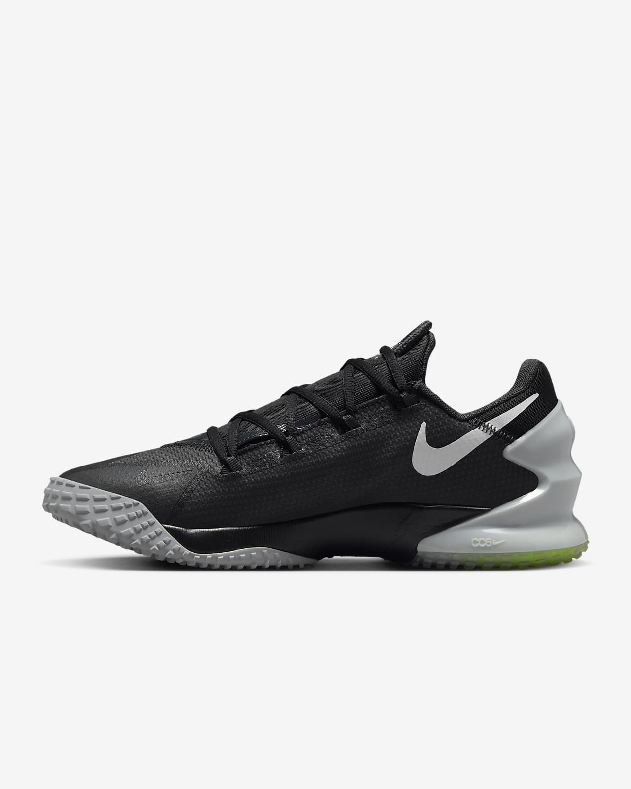 Nike Force Zoom Trout 7 TF Light Smoke Baseball Turf Shoes CQ7225-002 Size  7 