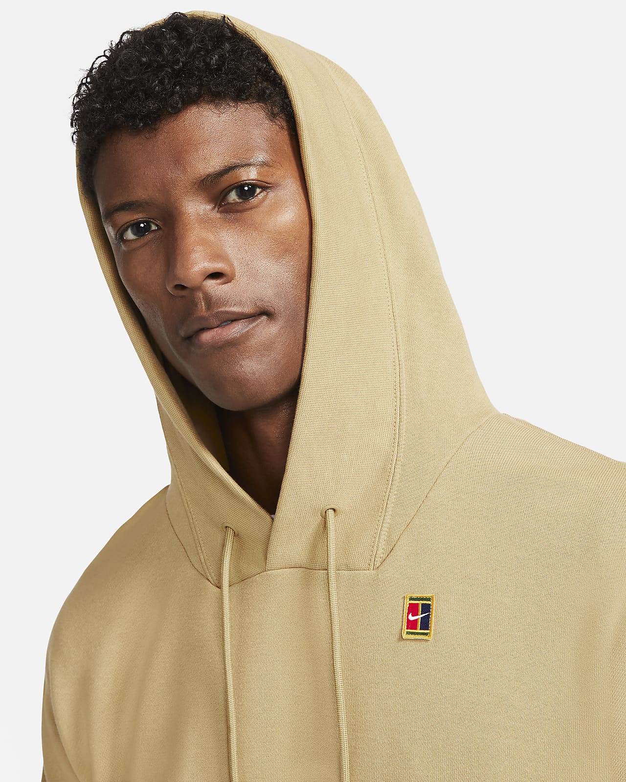 men's fleece tennis hoodie