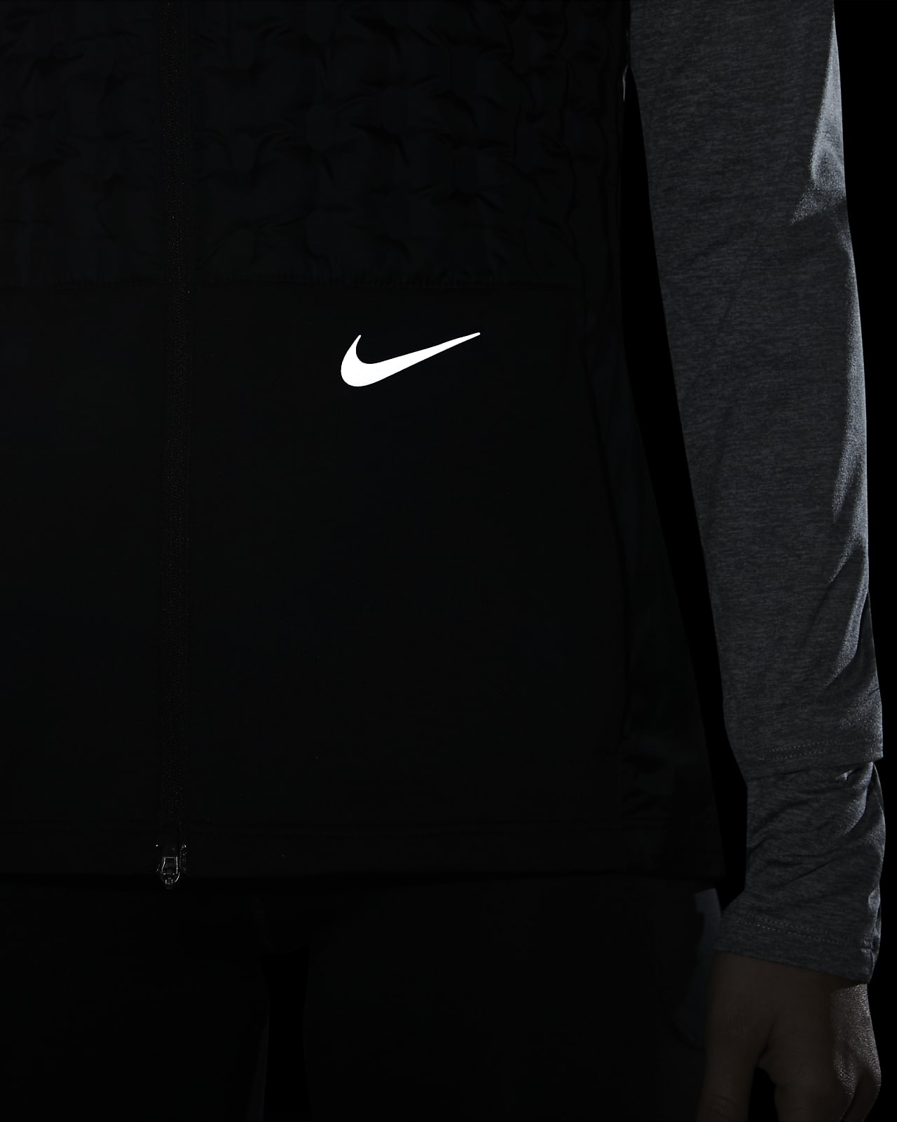 Nike Therma-FIT ADV Hardloopbodywarmer met donsvoering voor dames. Nike NL