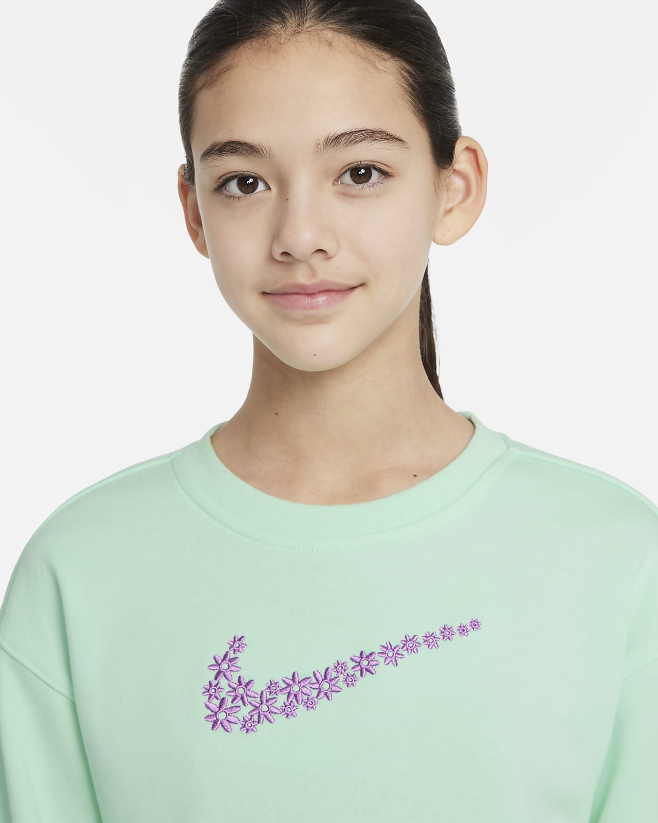 Nike Sportswear Big Kids' (Girls') French Terry Sweatshirt. Nike.com