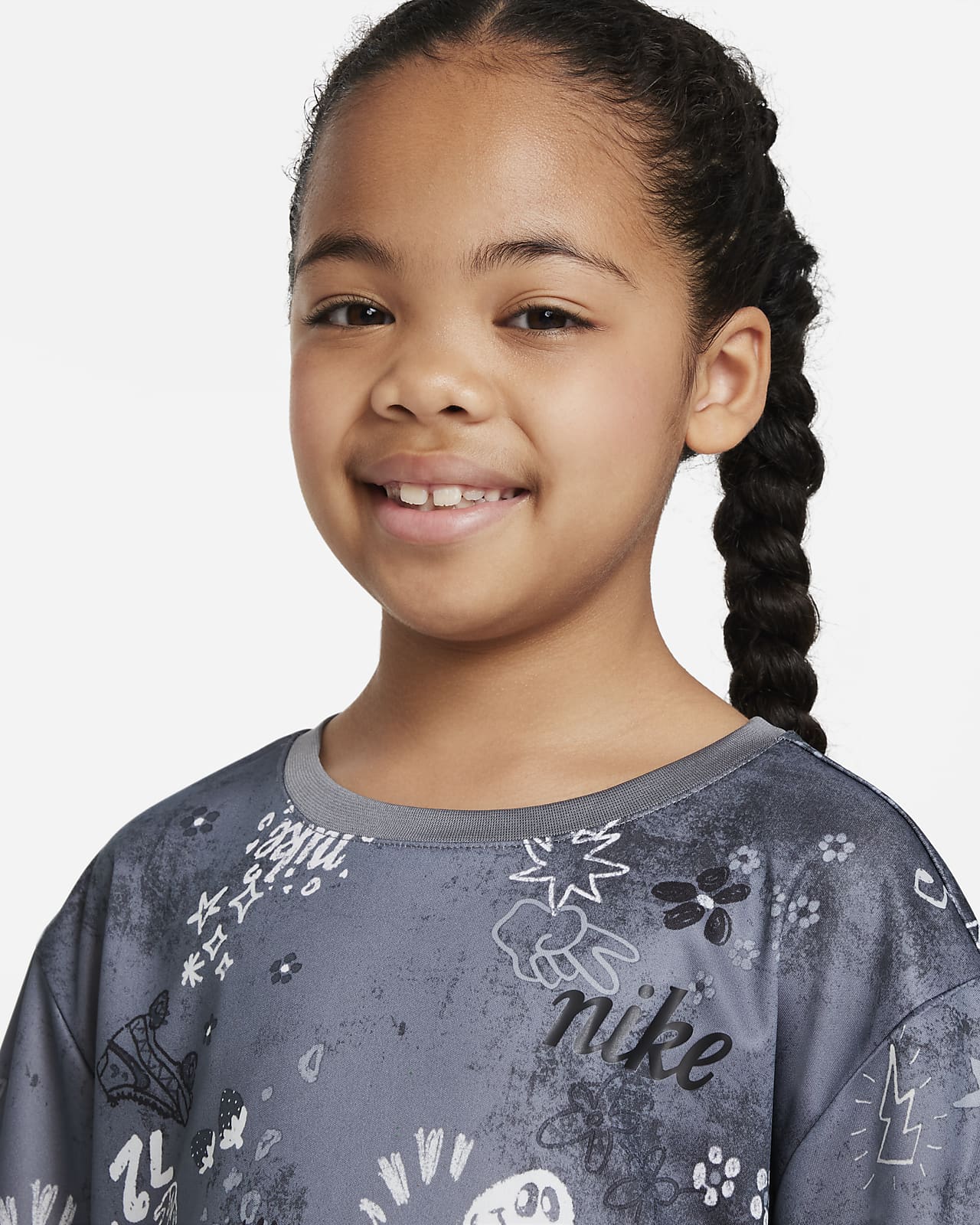 Nike Icon Clash Boxy Tee Younger Kids' Tee. Nike GB