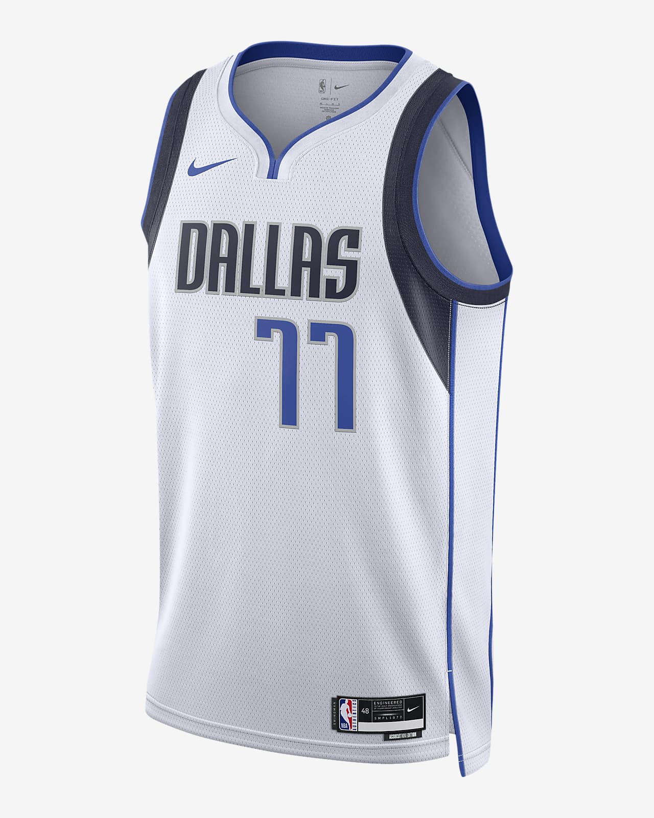 Dallas Mavericks Association Edition 2022/23 Nike Dri-FIT NBA Swingman-drakt til herre