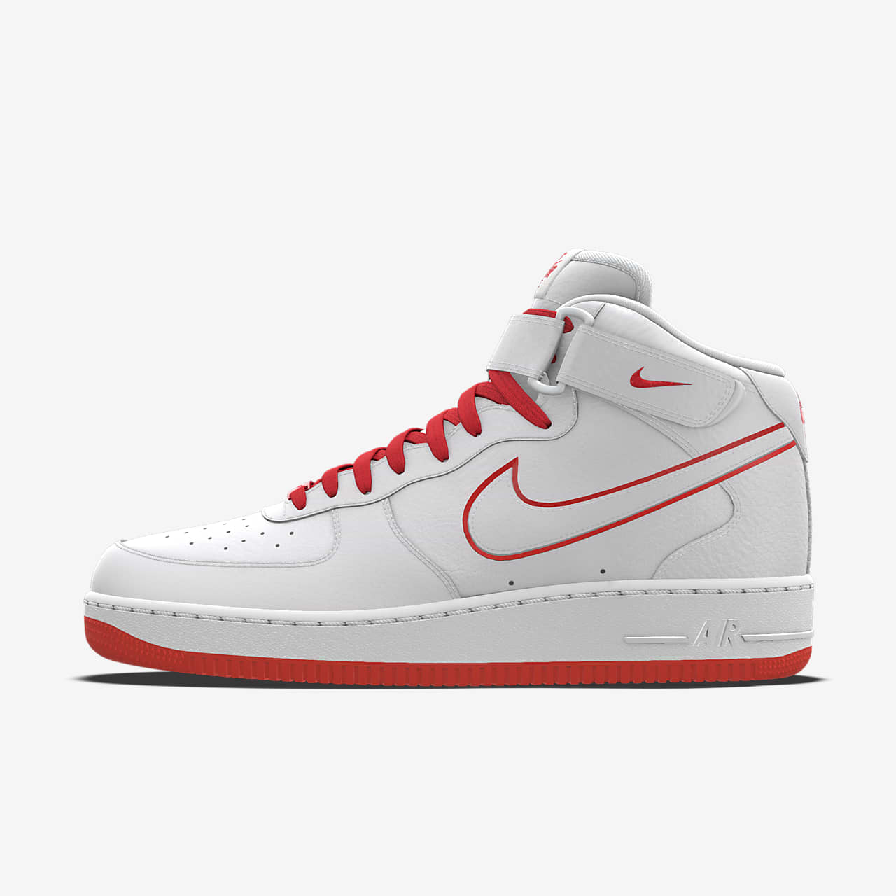 Chaussure personnalisable Nike Air Force 1 Mid By You pour Femme