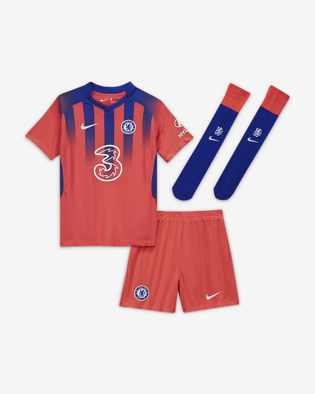 Fotbollsställ Chelsea FC 202021 Third för barn Fotbollsställ Chelsea FC 202021 Third för barn