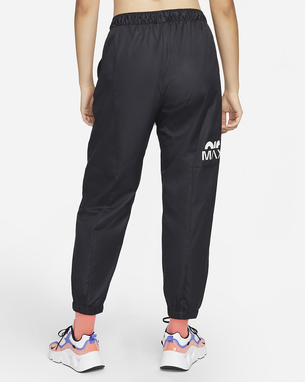 Nike Sportswear Women's Woven Mid-Rise Air Max Day Trousers. Nike HR