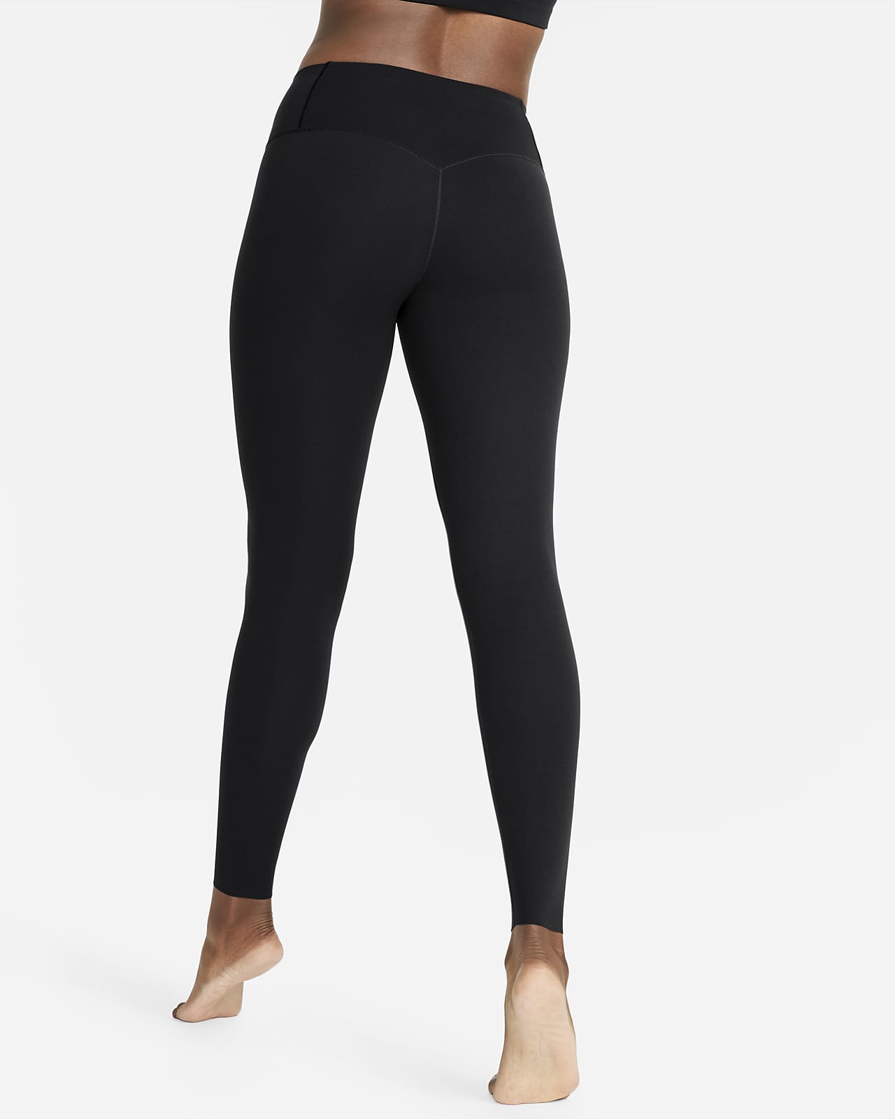 Nike Zenvy enyhe tartást adó, középmagas derekú, teljes hosszúságú női  leggings