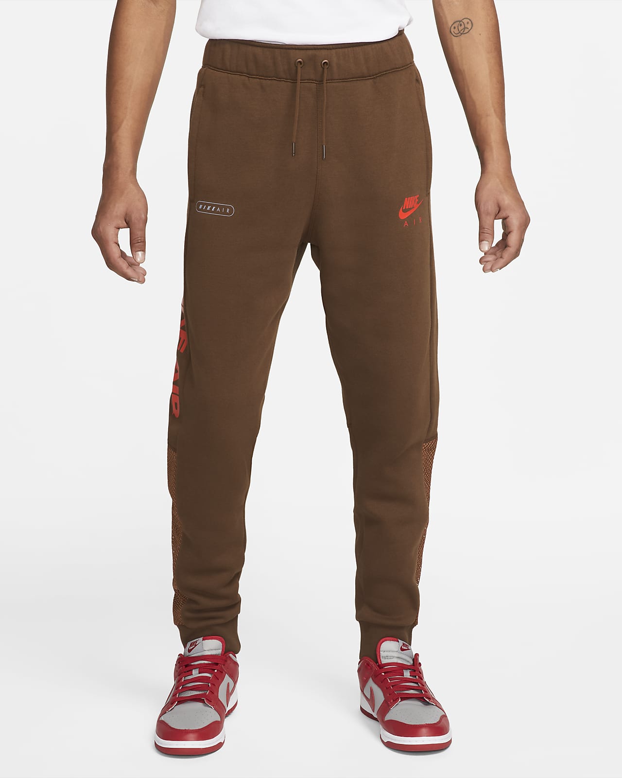 Pantalon de jogging en tissu Fleece brossé Nike Air pour Homme