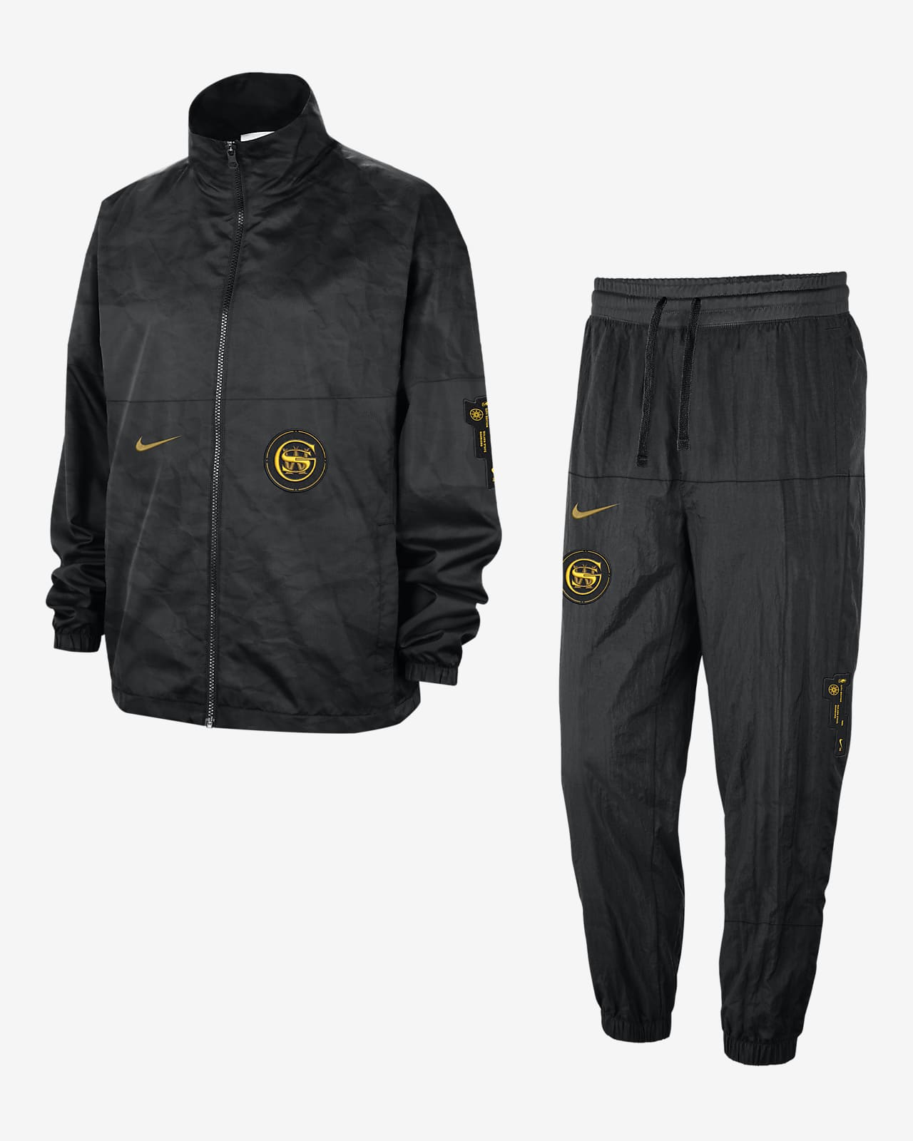 Golden State Warriors Starting 5 City Edition Men's Nike NBA Courtside Tracksuit