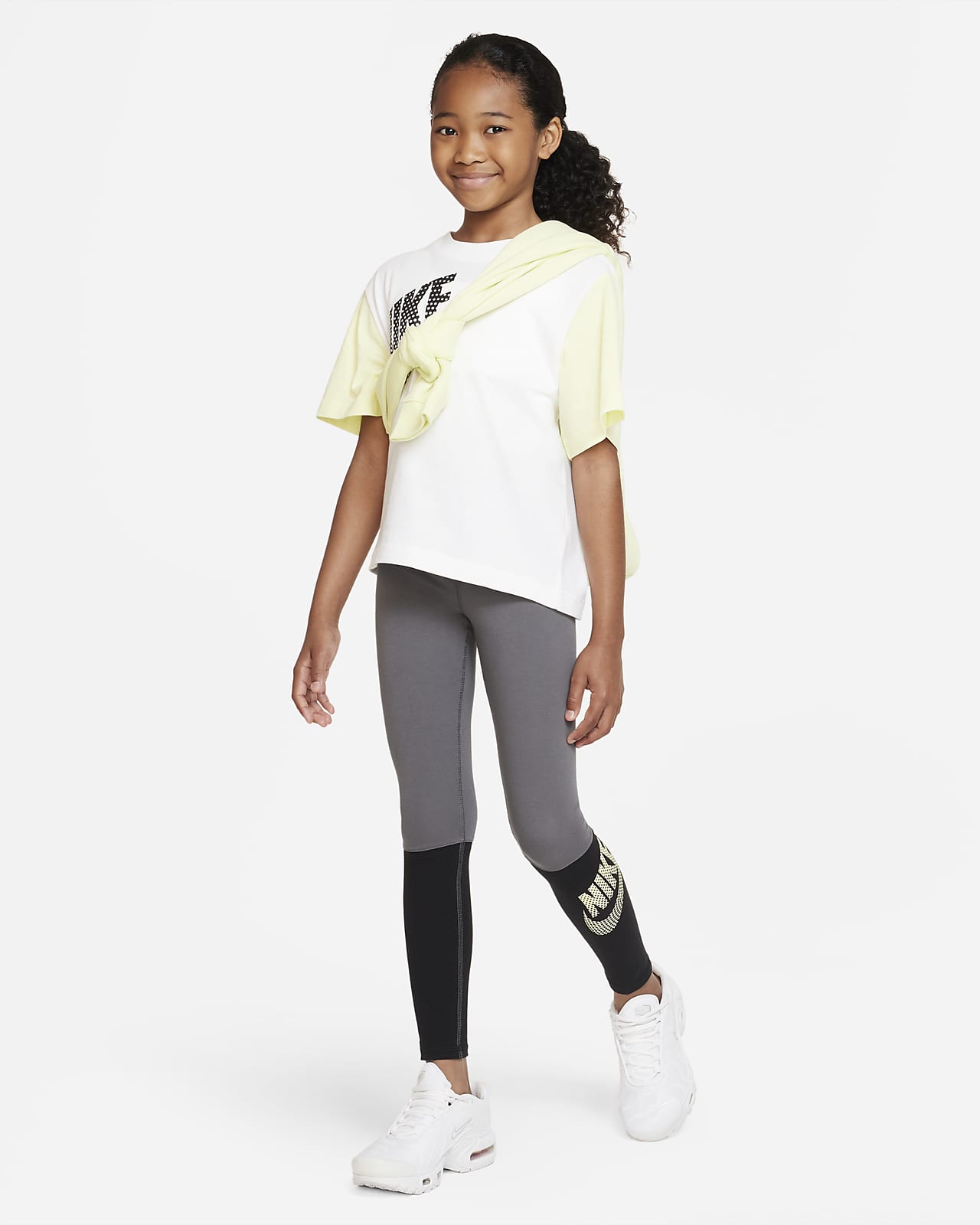Nike Sportswear Favourites Older Kids' (Girls') High-Waisted Dance ...