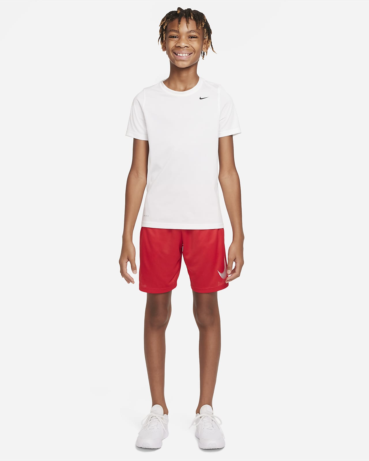 Shorts Dry Fit Jovem - Desempenho Atlético Para Basquete E Futebol - Meninos E Meninas
