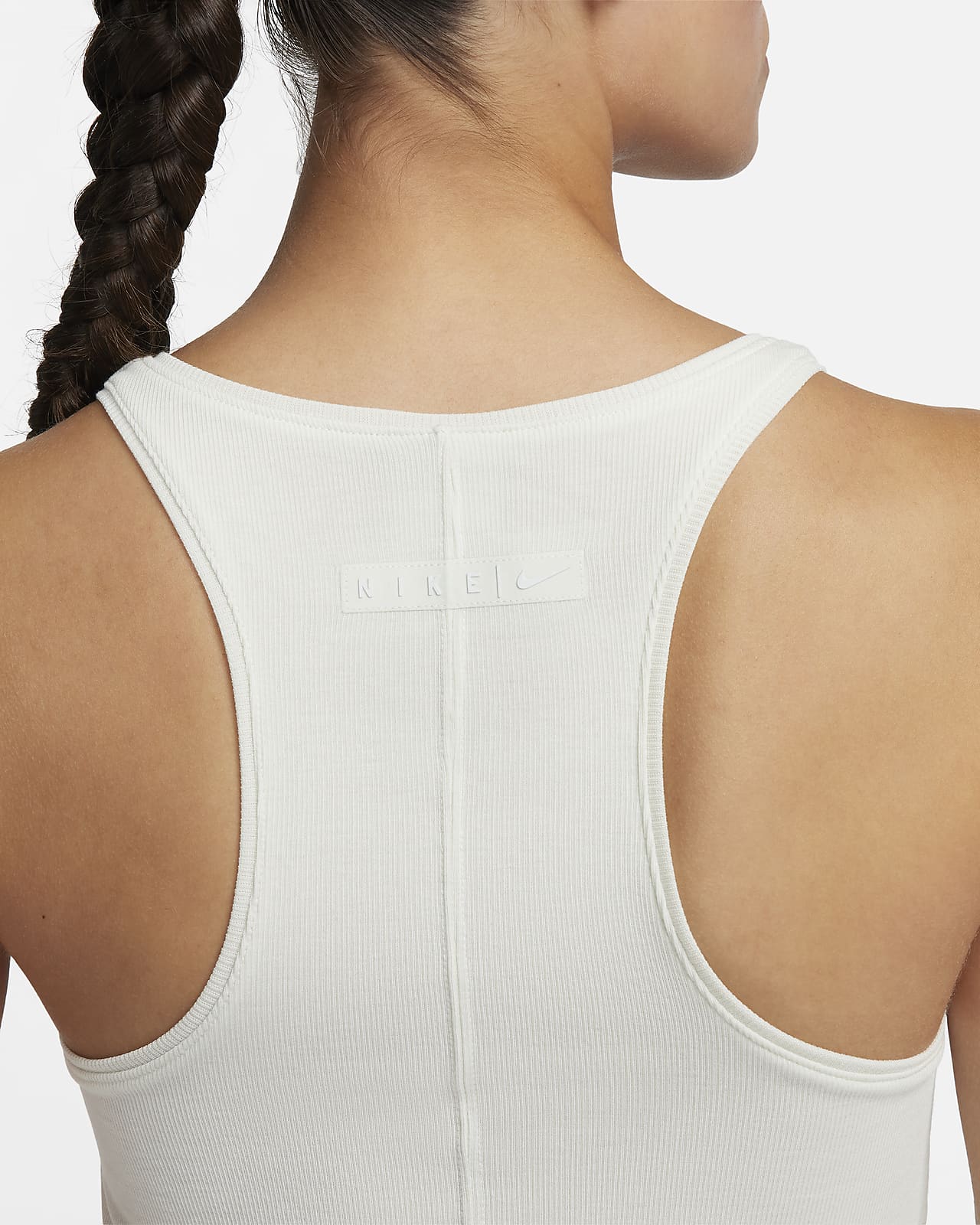 Nike Camiseta sin mangas de yoga para mujer