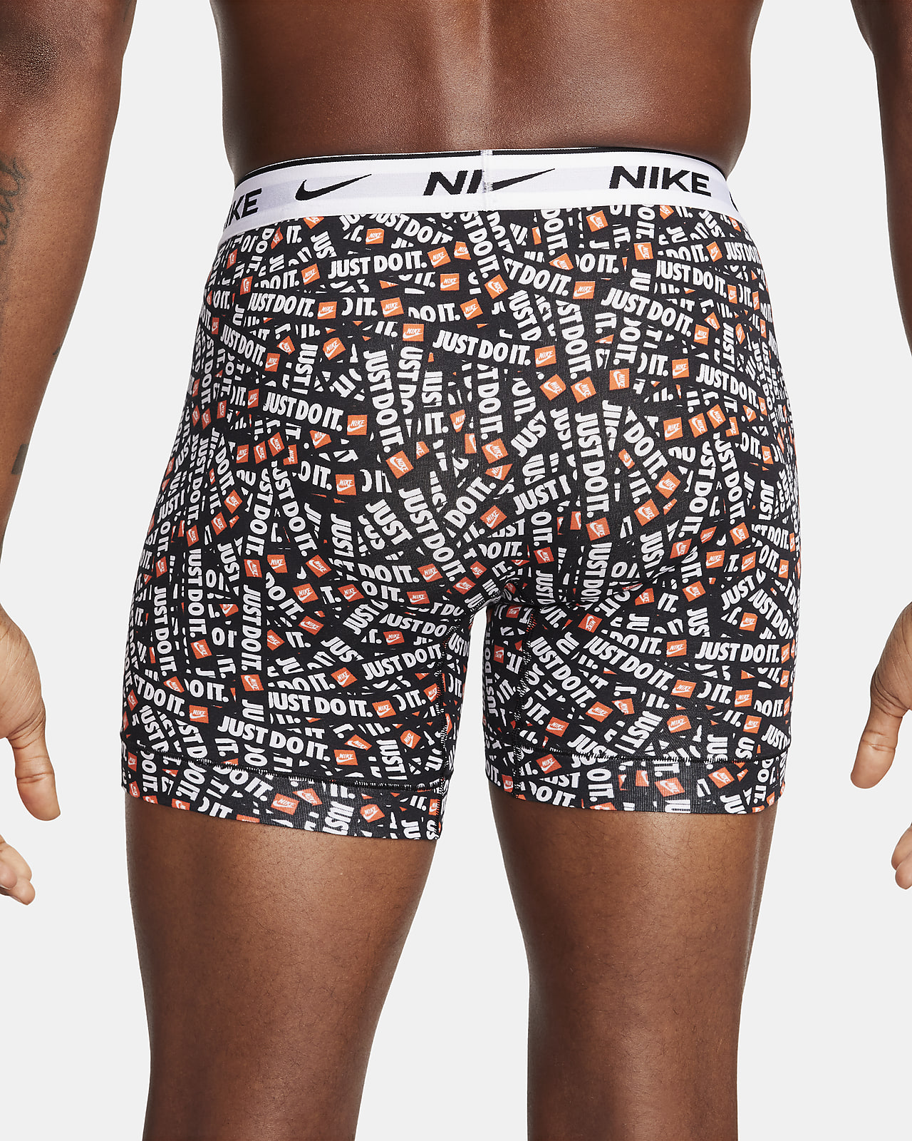 Essential Cotton Stretch boxer briefs 3-pack, Nike