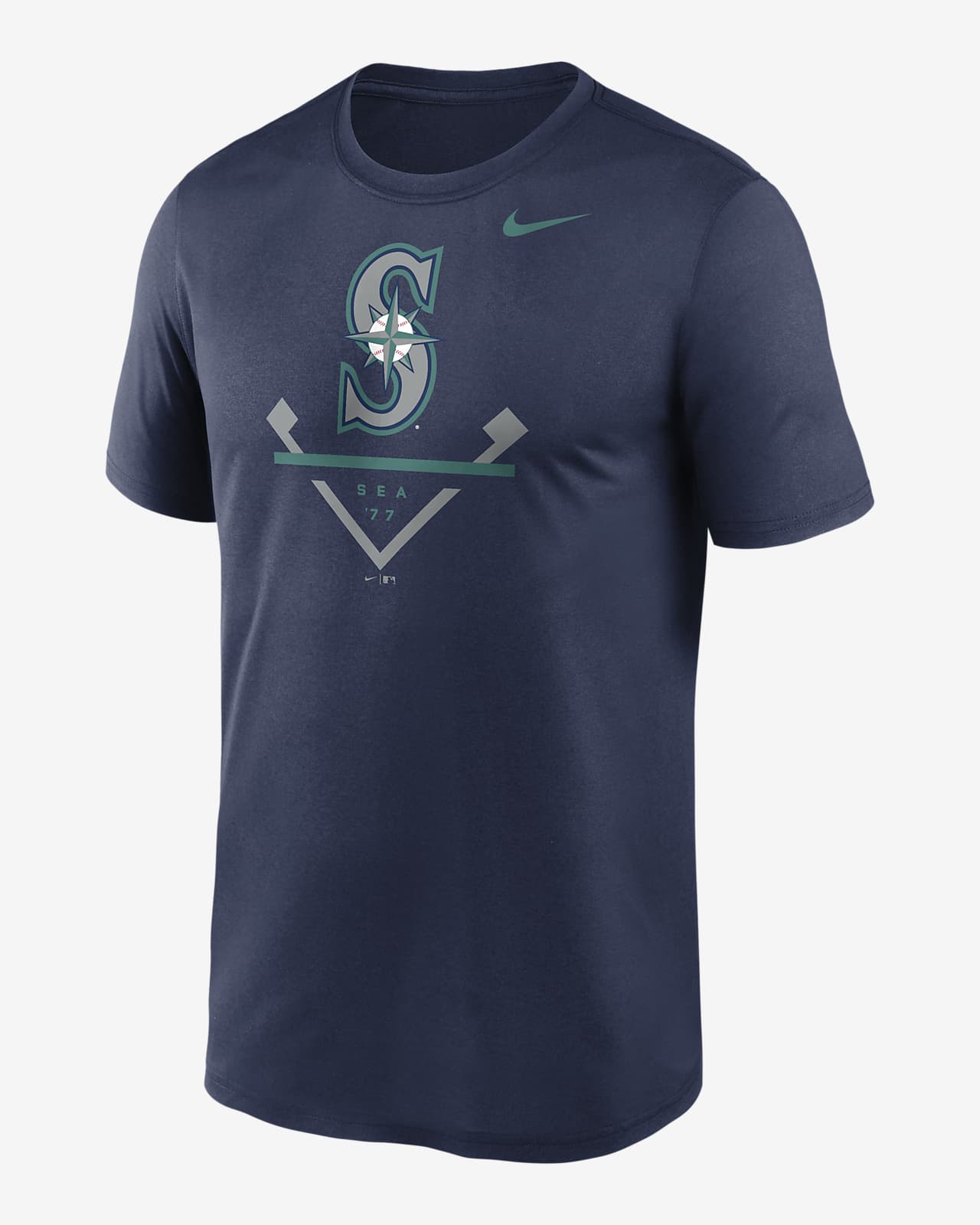 Nike Dri-FIT Icon Legend (MLB Seattle Mariners) Men's T-Shirt