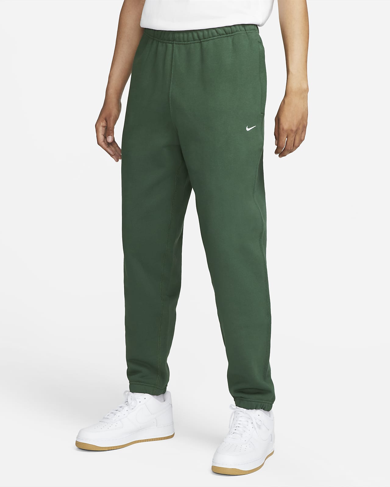pakket religie In detail Nike Solo Swoosh Men's Fleece Trousers. Nike LU