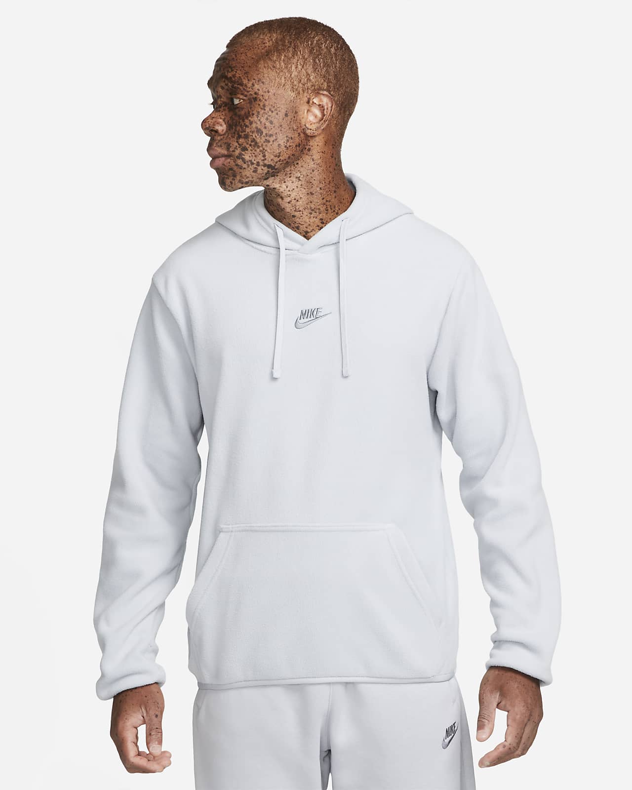 Felpa in fleece cappuccio Nike Sportswear Uomo. Nike IT