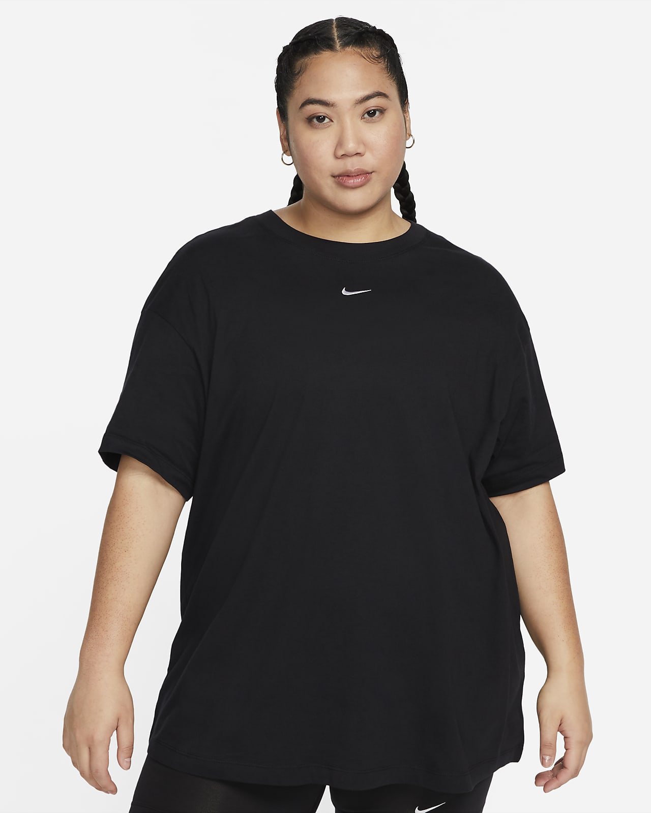 Γυναικείο T-Shirt Nike Sportswear Essential (μεγάλα μεγέθη)