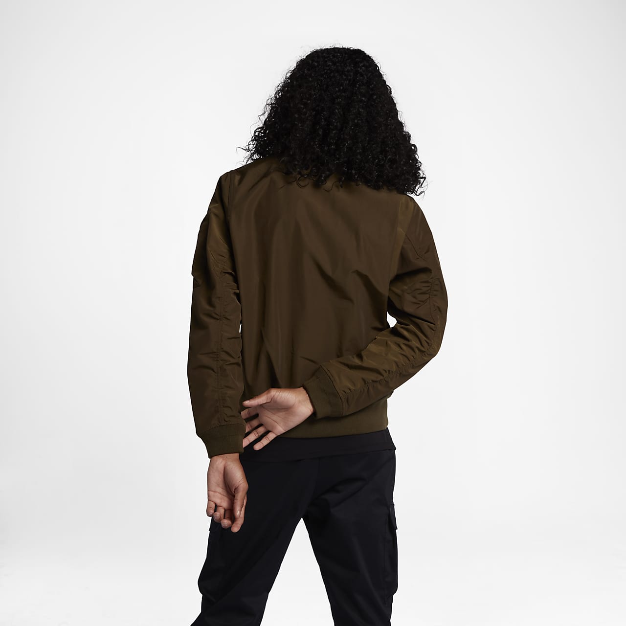 nikelab essentials bomber