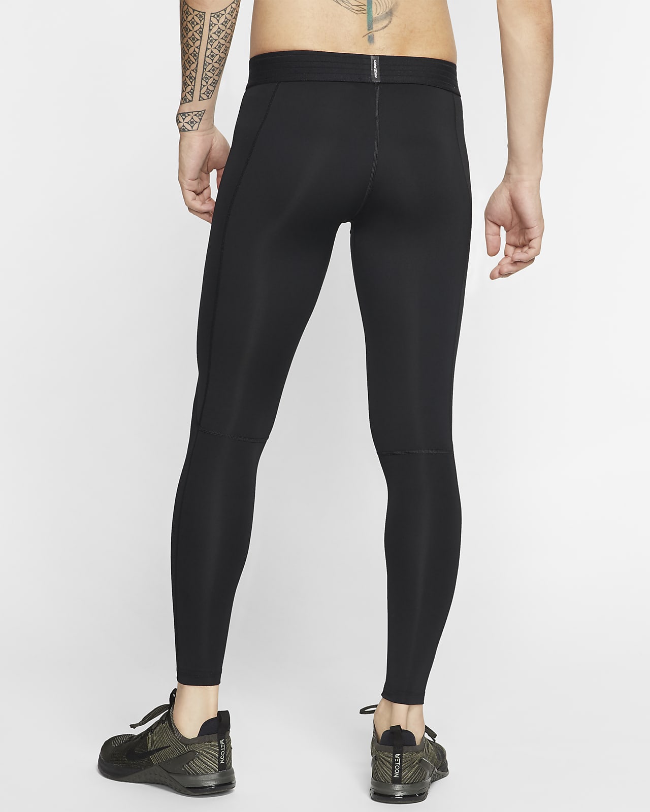 nike pro running tights mens