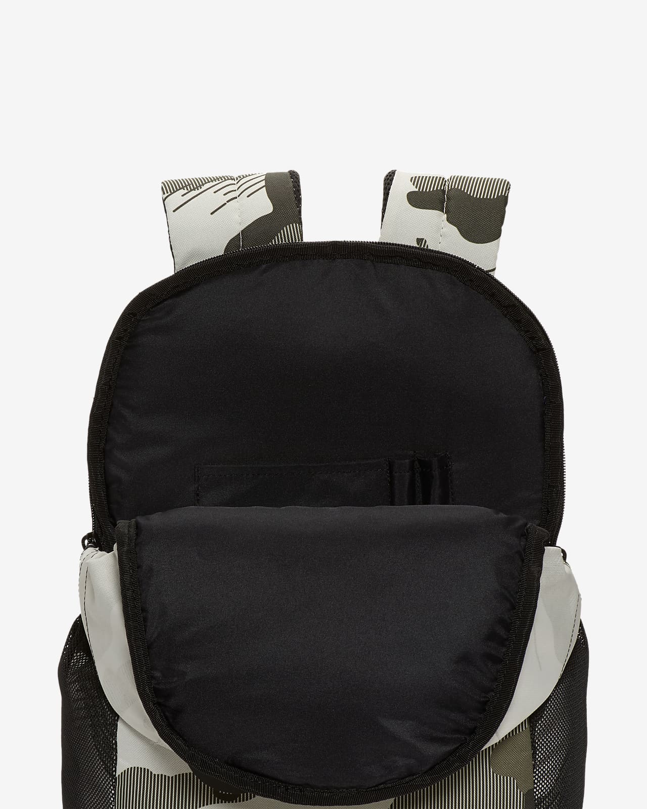 nike training backpack in black sparkle print