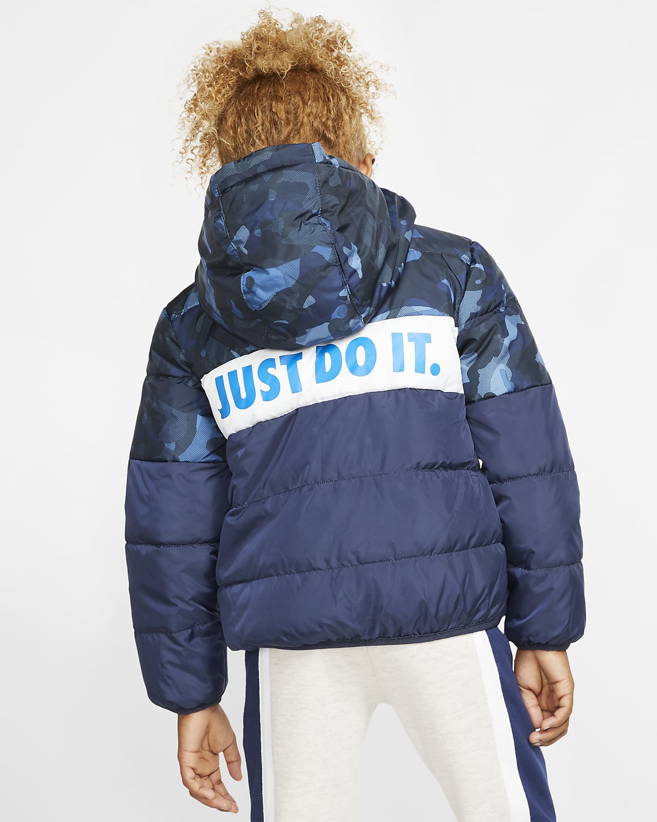 nike just do it puffer jacket
