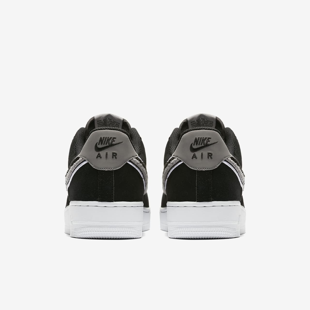 nike air force 1 lv8 low men's black