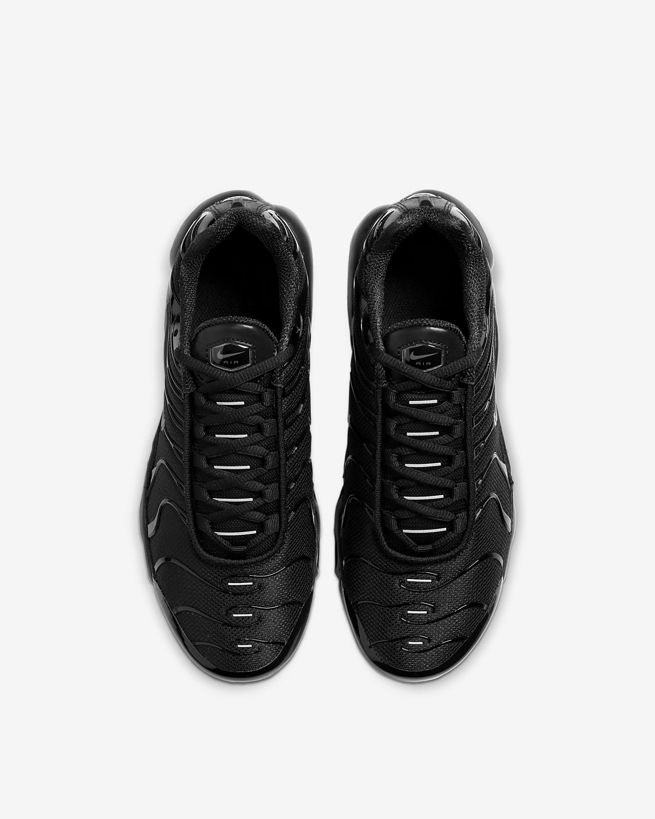 black nike air max plus boys