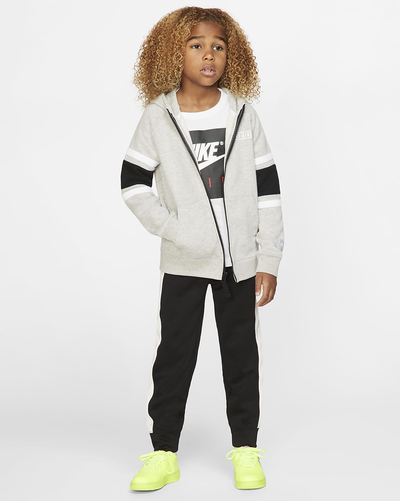 Nike Air Little Kids' Full-Zip Hoodie 