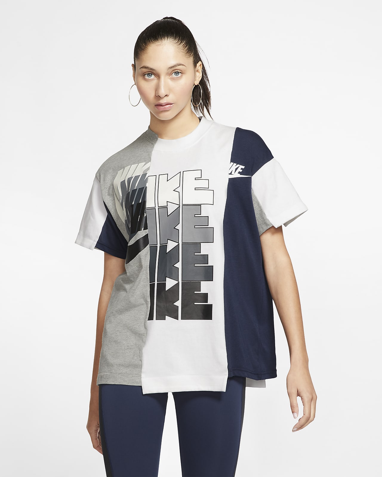 Nike x Sacai Women's Hybrid T-Shirt 
