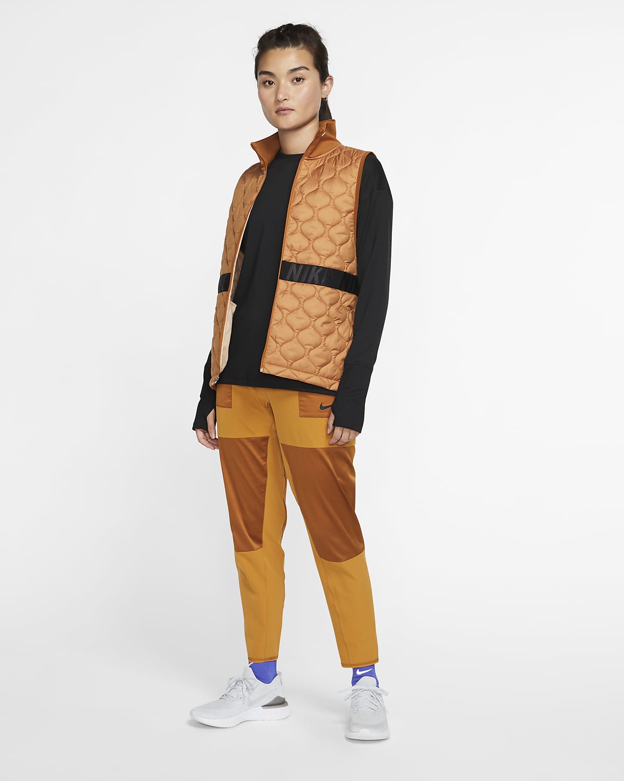 nike running gilet womens