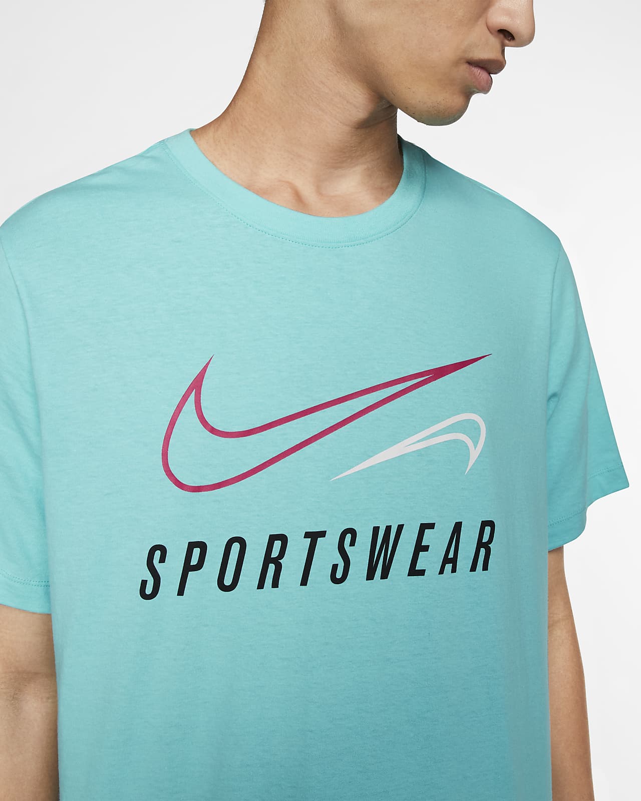 teal nike shirt mens