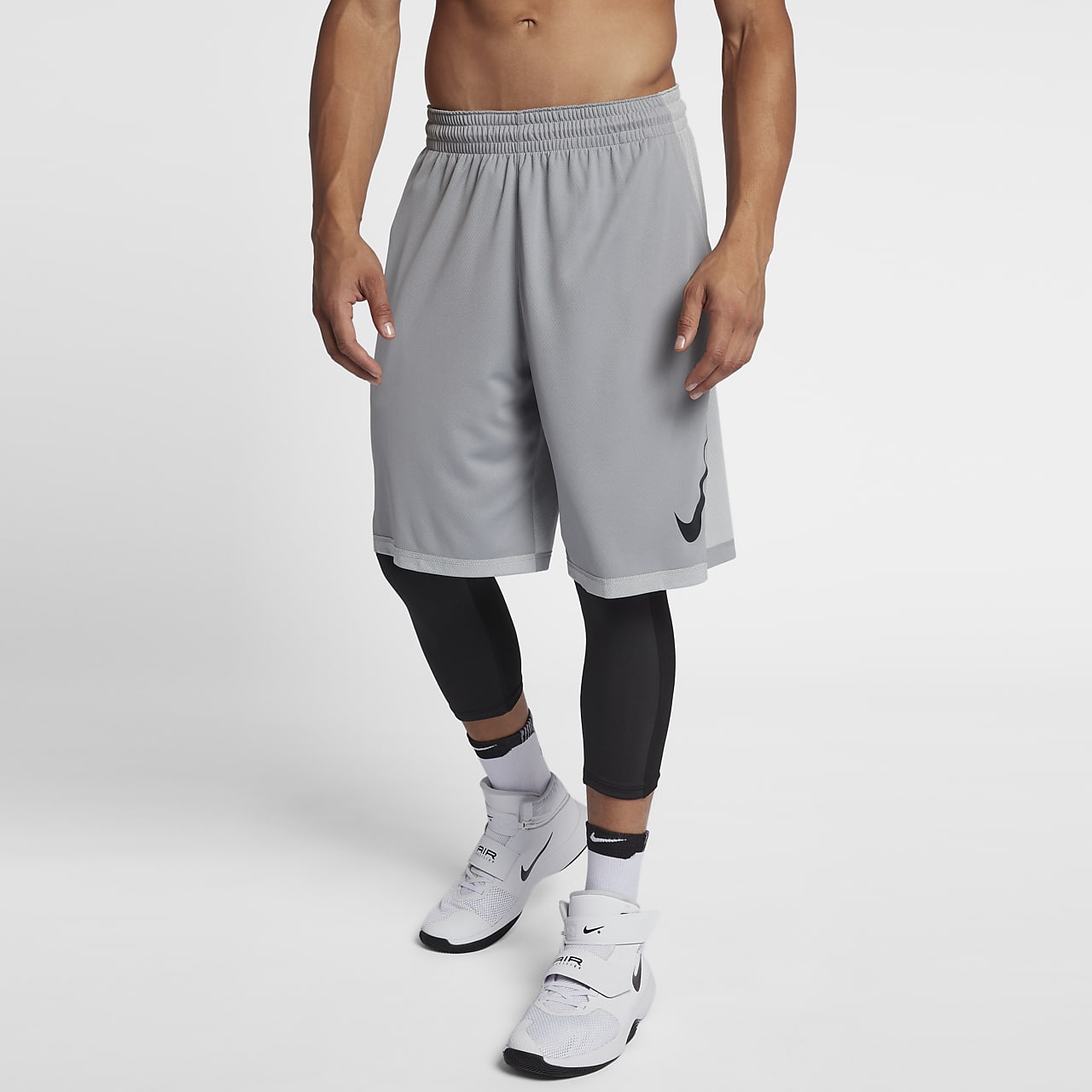 nike sweatpant shorts