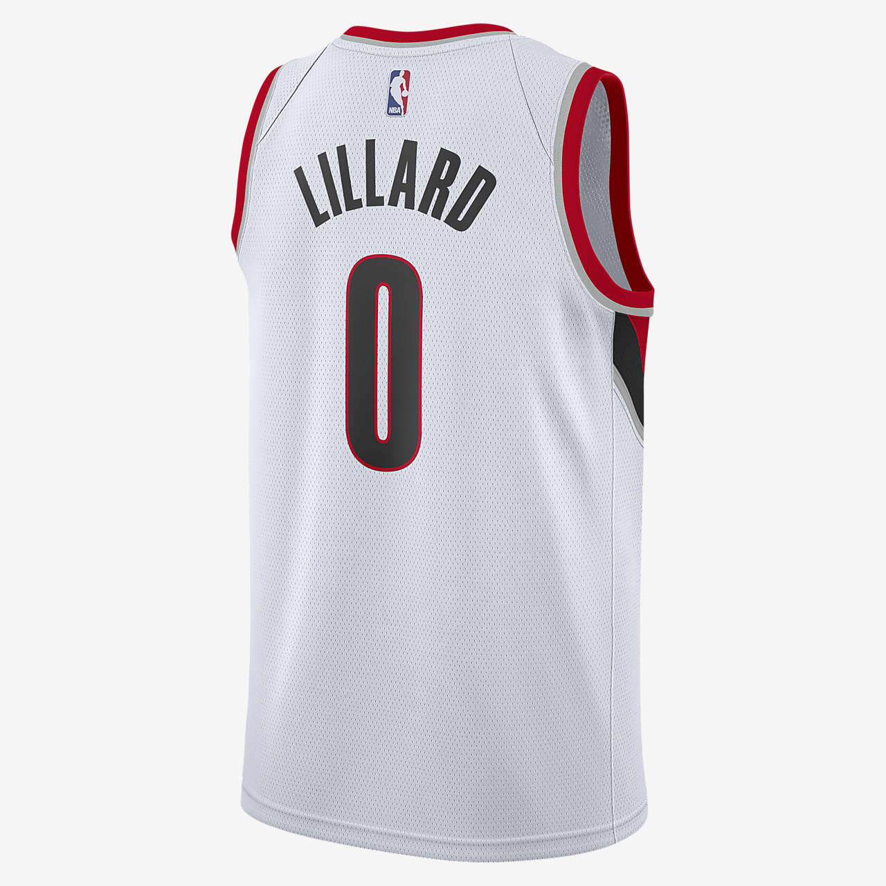 Damian Lillard Trail Blazers Association Edition Nike NBA Swingman Jersey.