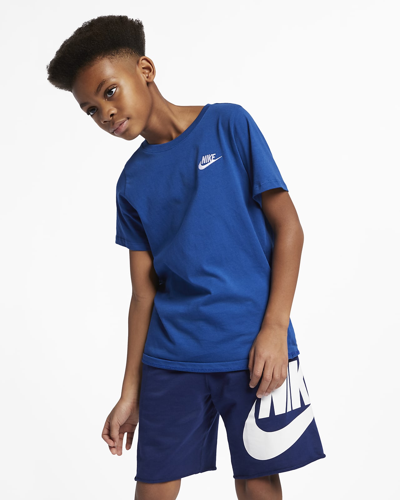 Nike Futura Logo T-Shirt für ältere Kinder (Jungen)