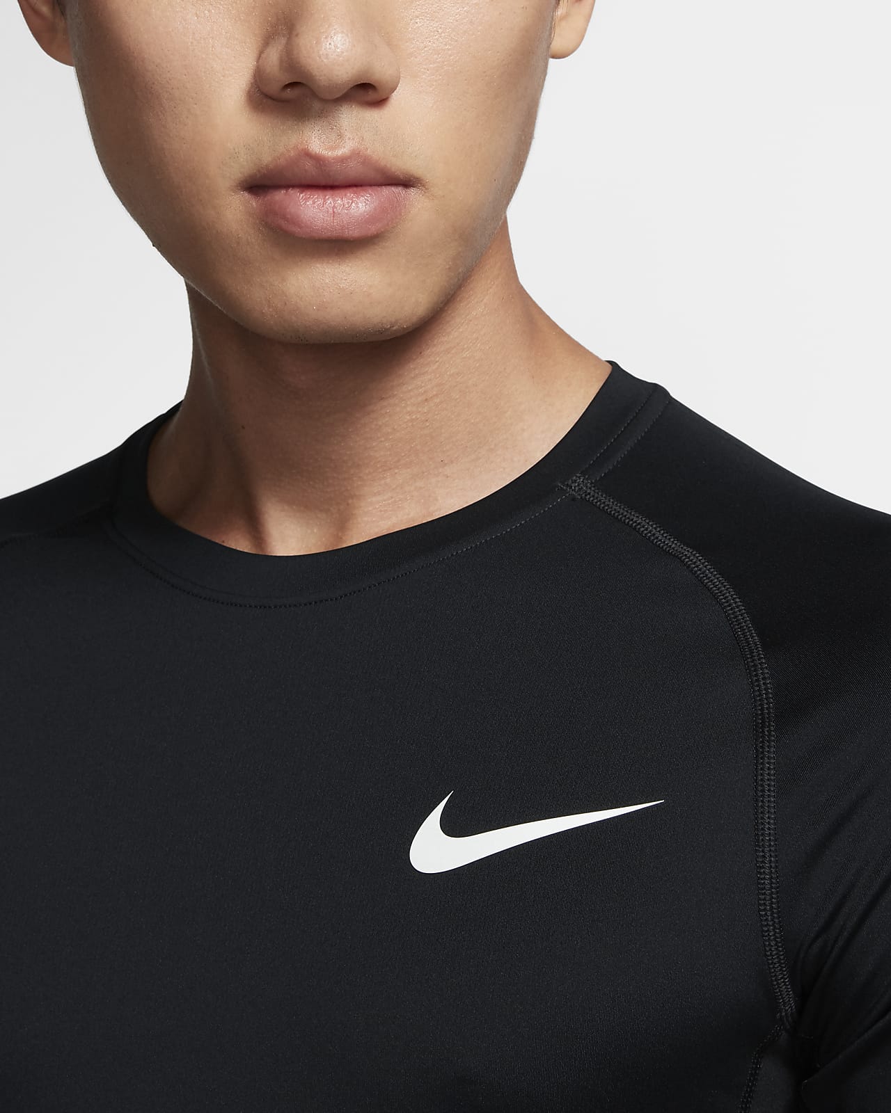 nike pro men's short sleeve training top