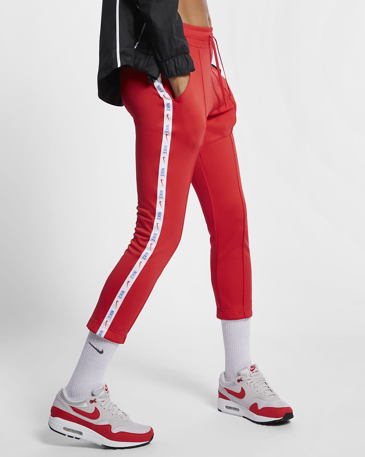 SUPER Nike red-label vintage AthDpt slicker / track pants - womens S