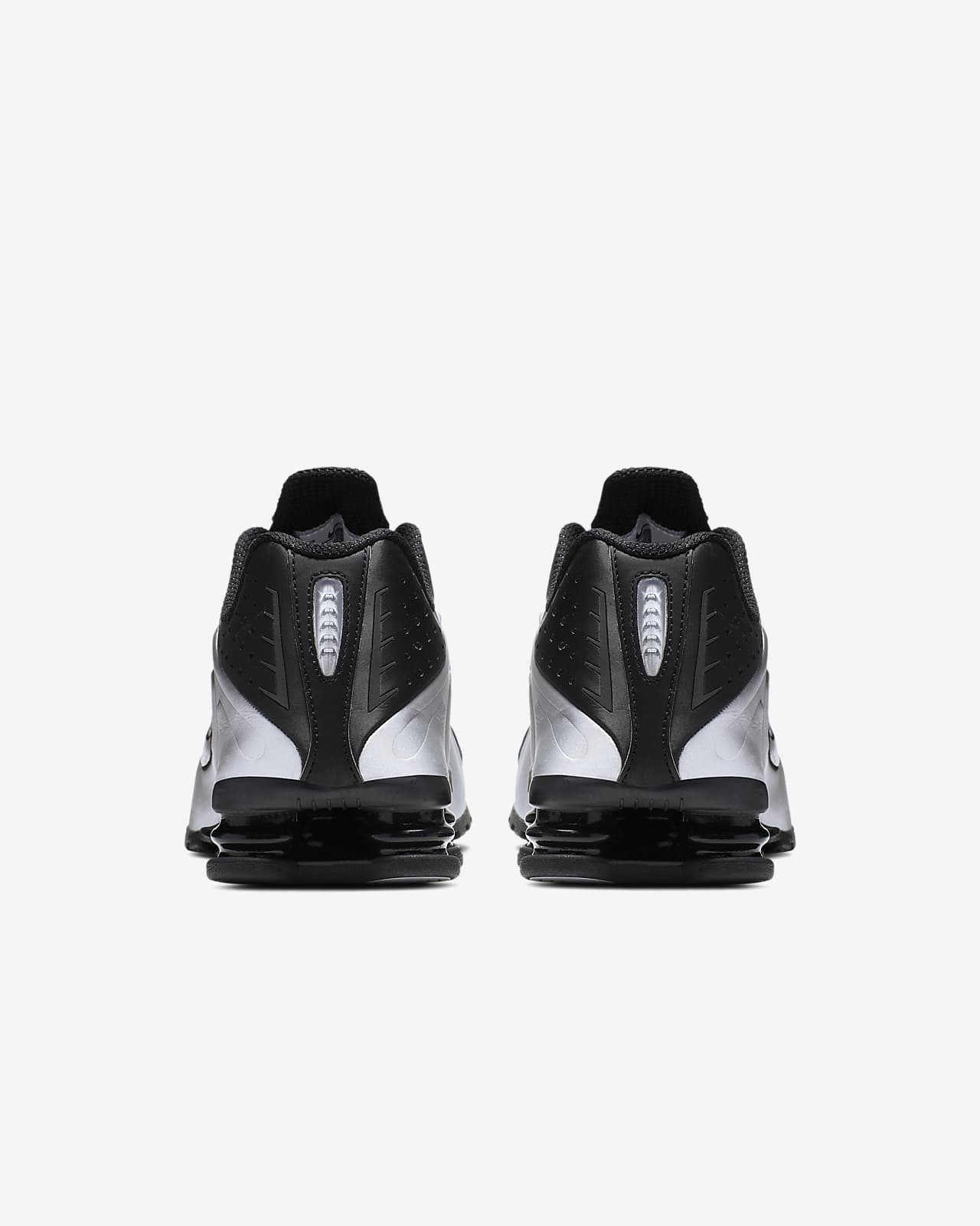 nike shox r4 mens black