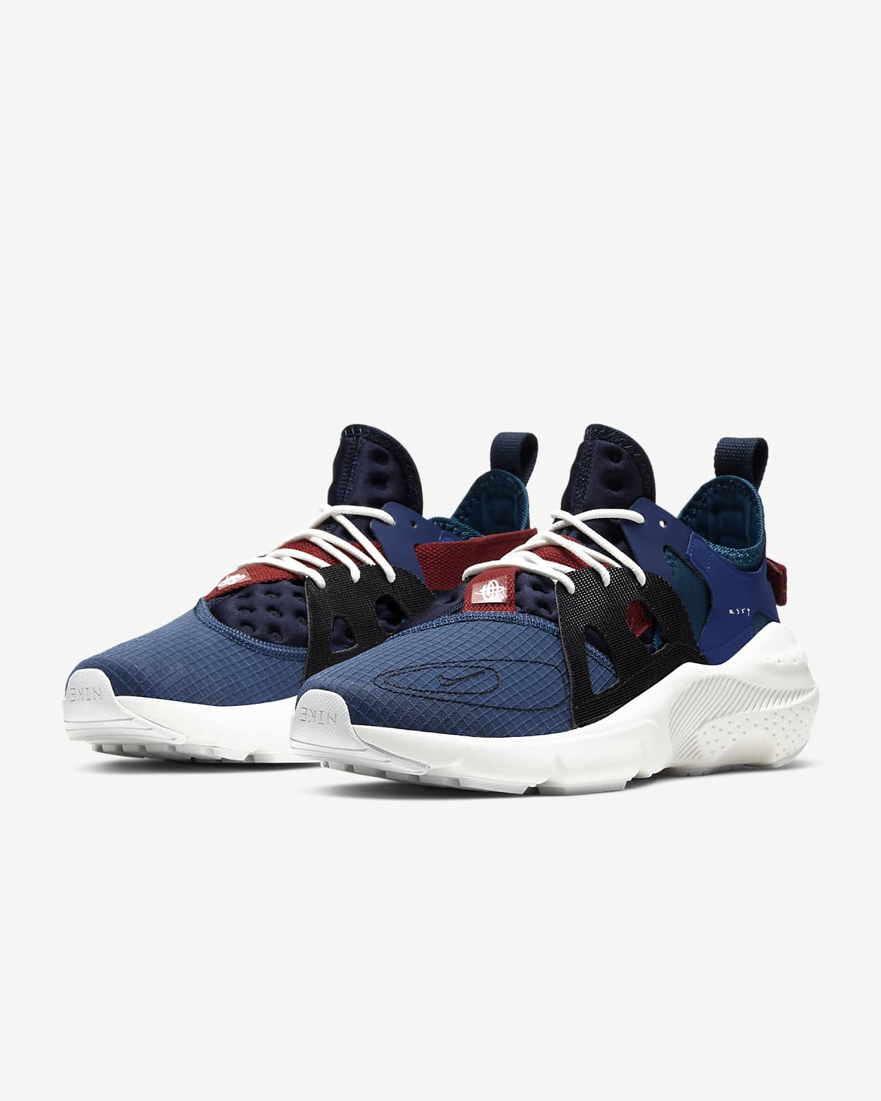 huarache red white and blue