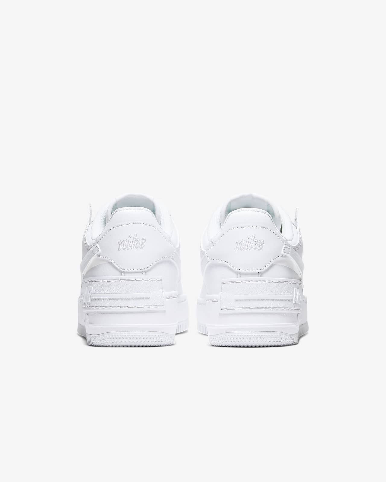 nike air force 1 all white low womens
