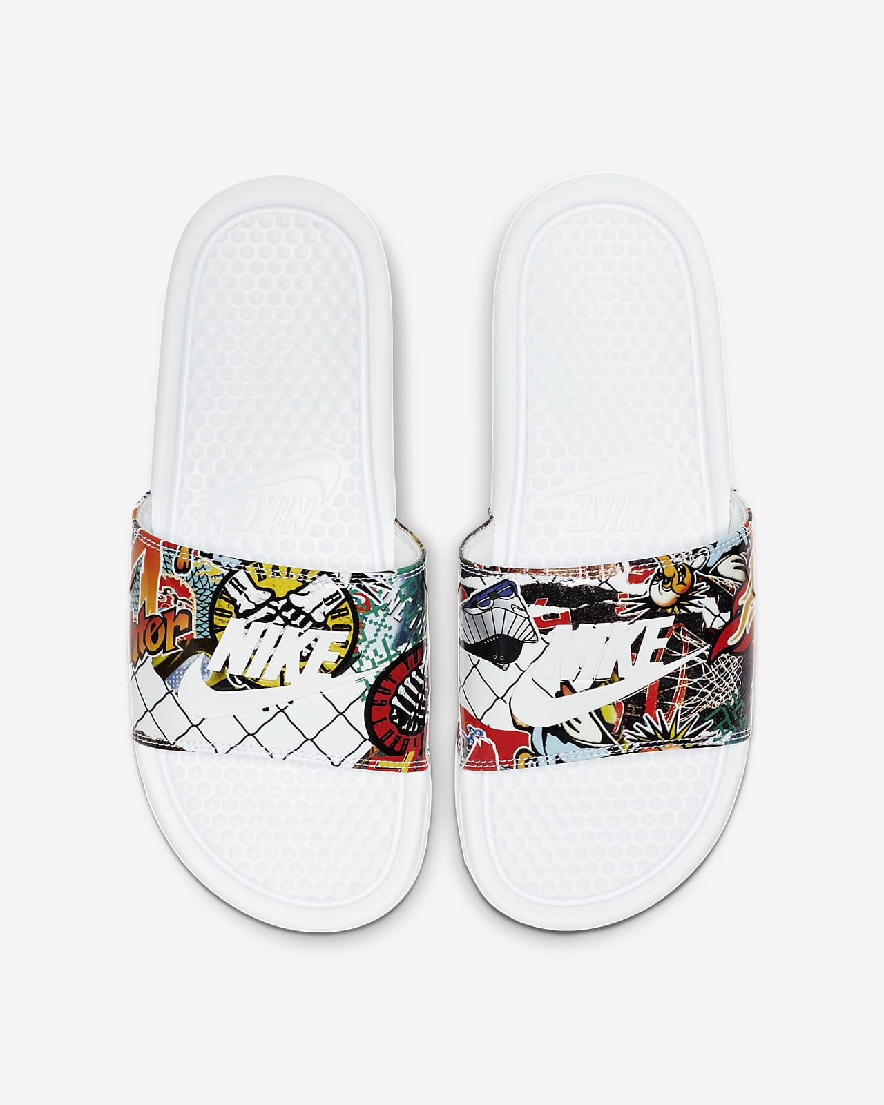 nikebenassi jdi print 女子拖鞋