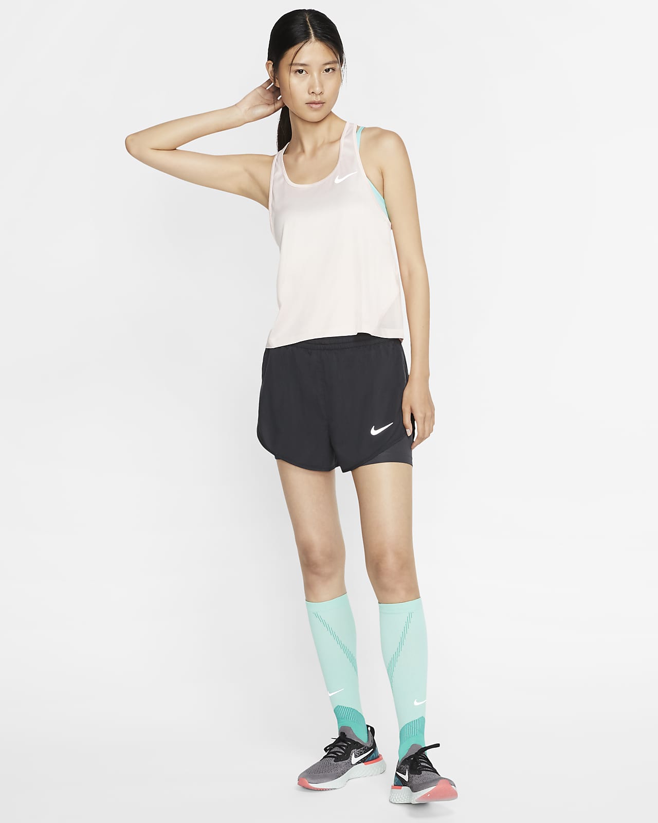 nike running shorts womens 2 in 1