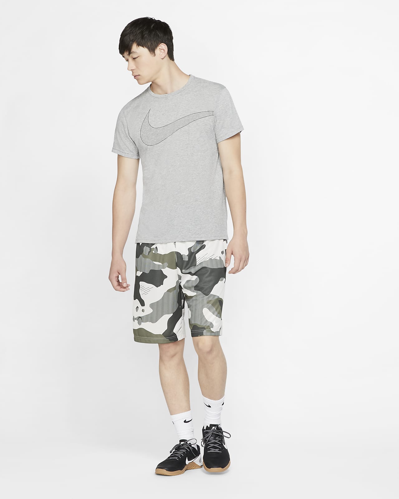 nike men's breathe training top