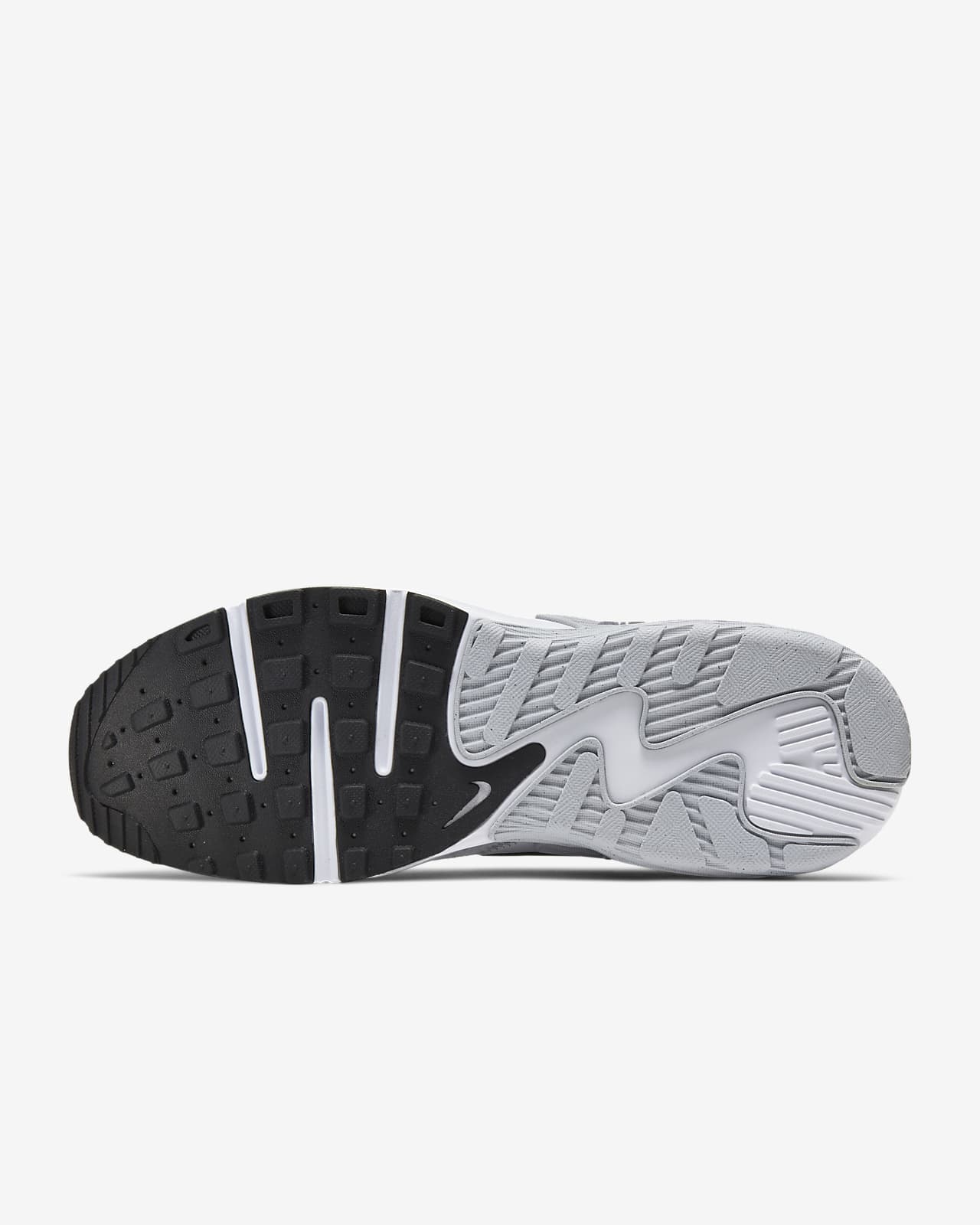 nike air max excee men's black and white
